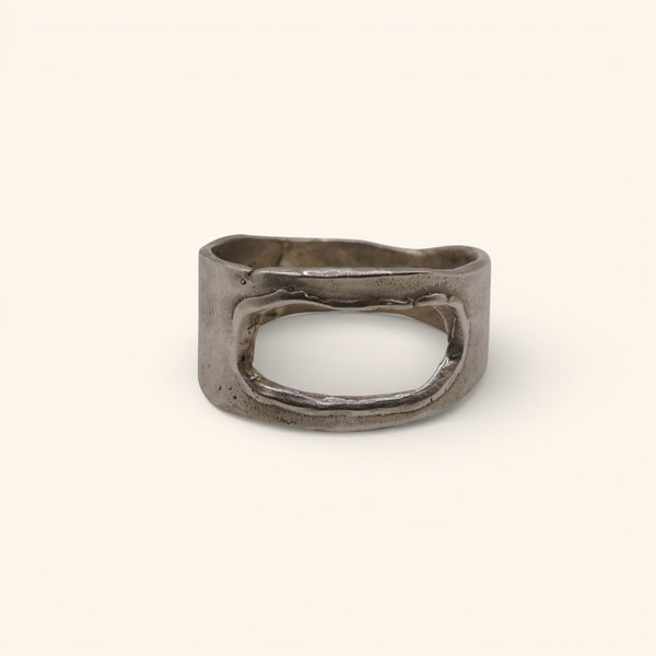 Sterling Silver Ring: The Astronaut