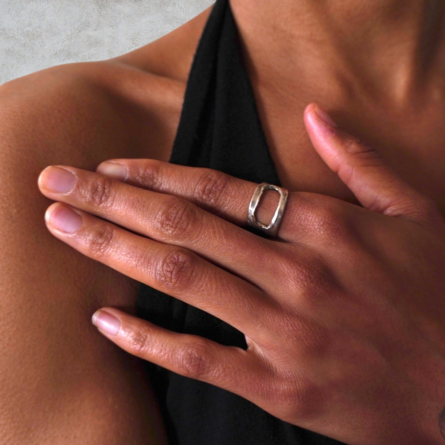 Sterling Silver Ring: The Astronaut