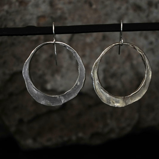 Sterling Silver Hoop Earrings