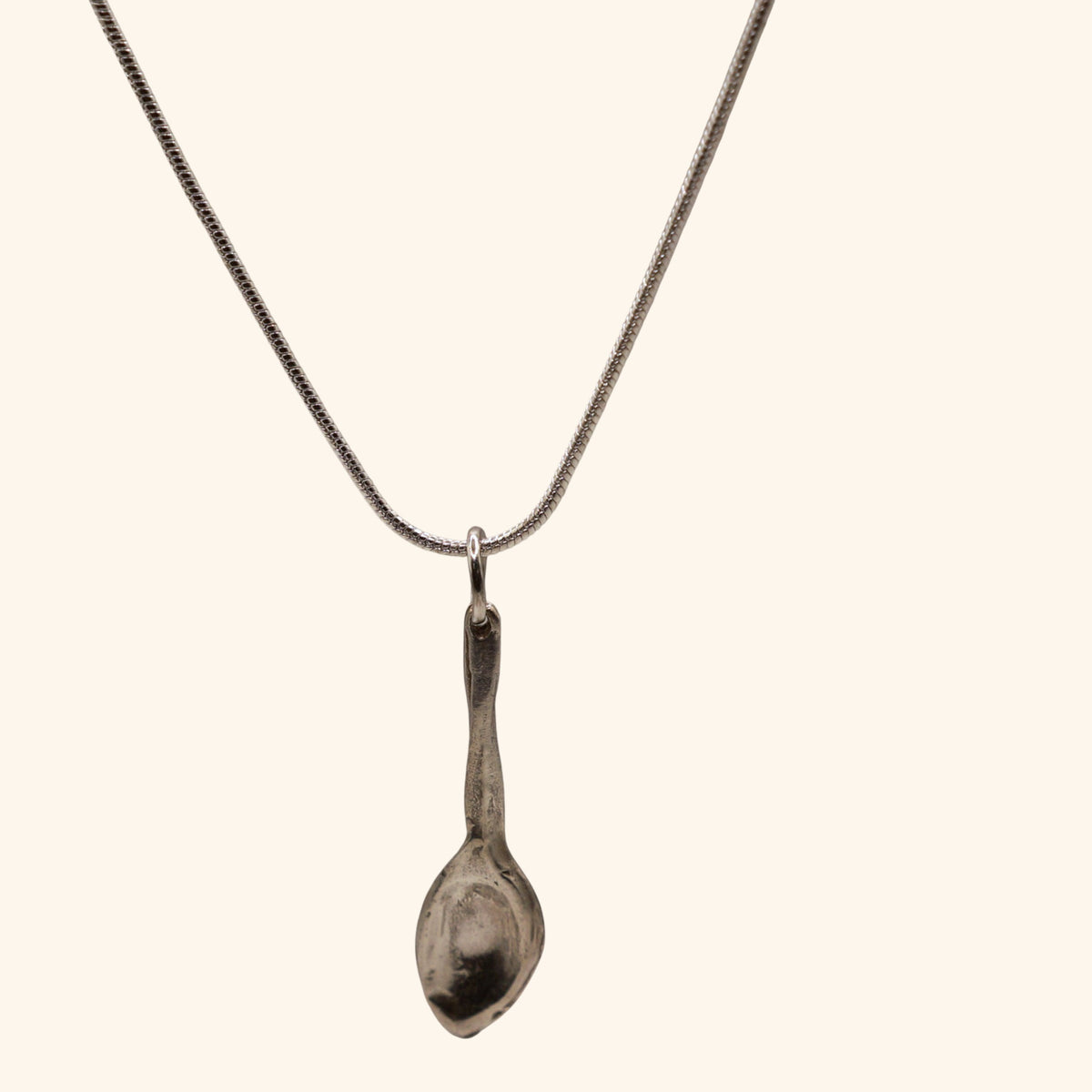 Sterling Silver Spoon Pendant