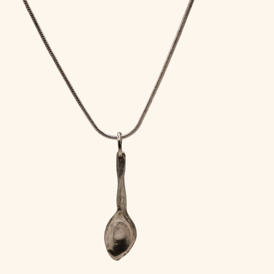 Sterling Silver Spoon Pendant